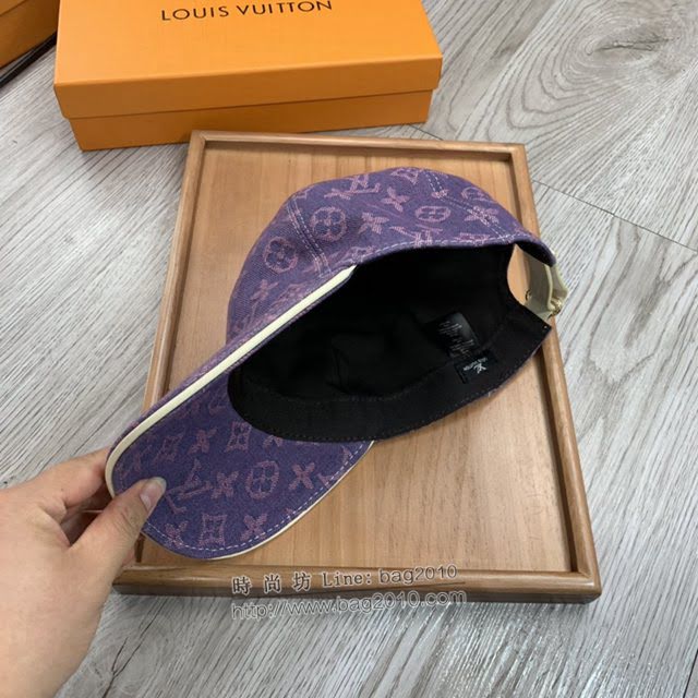 LV男女同款帽子 路易威登印花棒球帽鴨舌帽  mm1765